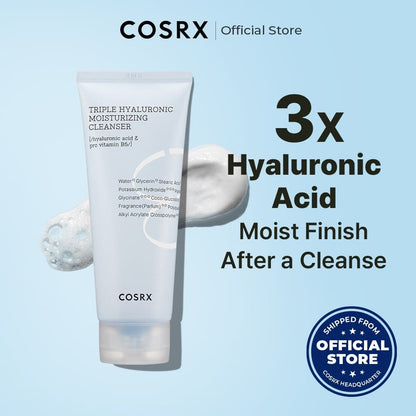 COSRX Triple Hyaluronic Moisturizing Cleanser
