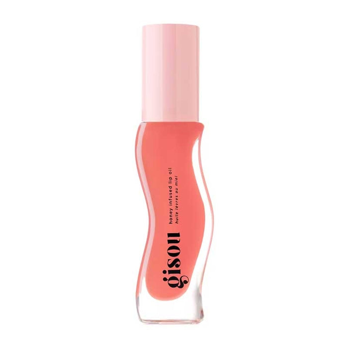 Gisou Honey Infused Lip Oil - Bee-llini Peach - 8ml