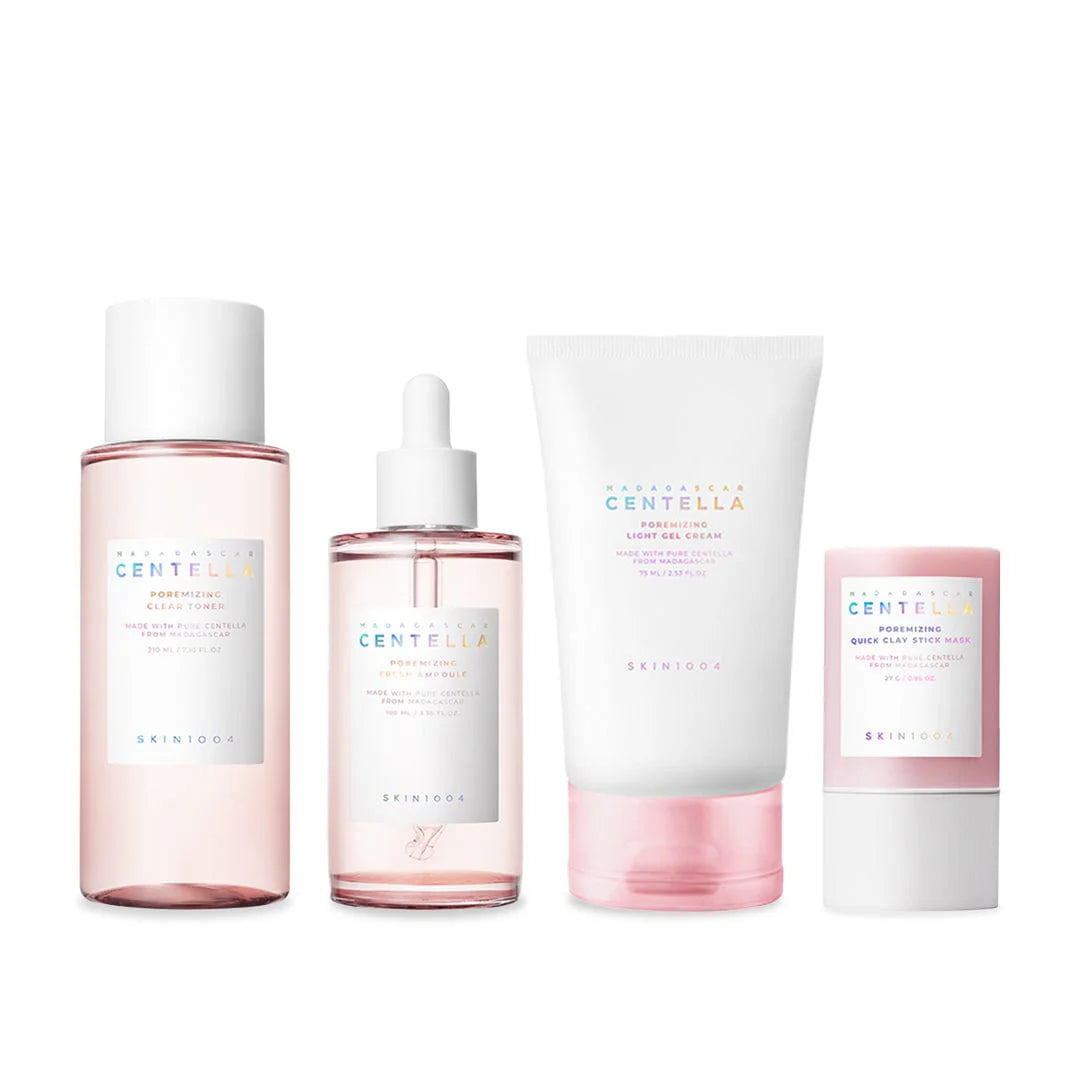 SKIN1004 Madagascar Centella Perfect Pore Set – 4-Step Pore Kit