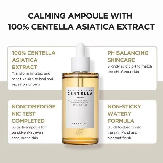 SKIN1004 Madagascar Centella Skin Recovery Set – 5-Step Routine