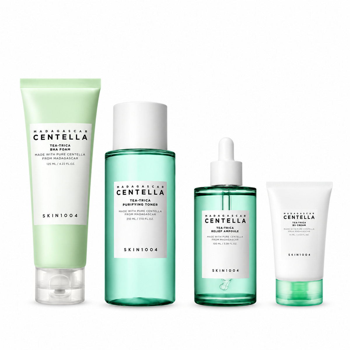 SKIN1004 Madagascar Centella Tea-Trica Set – 4 Pieces