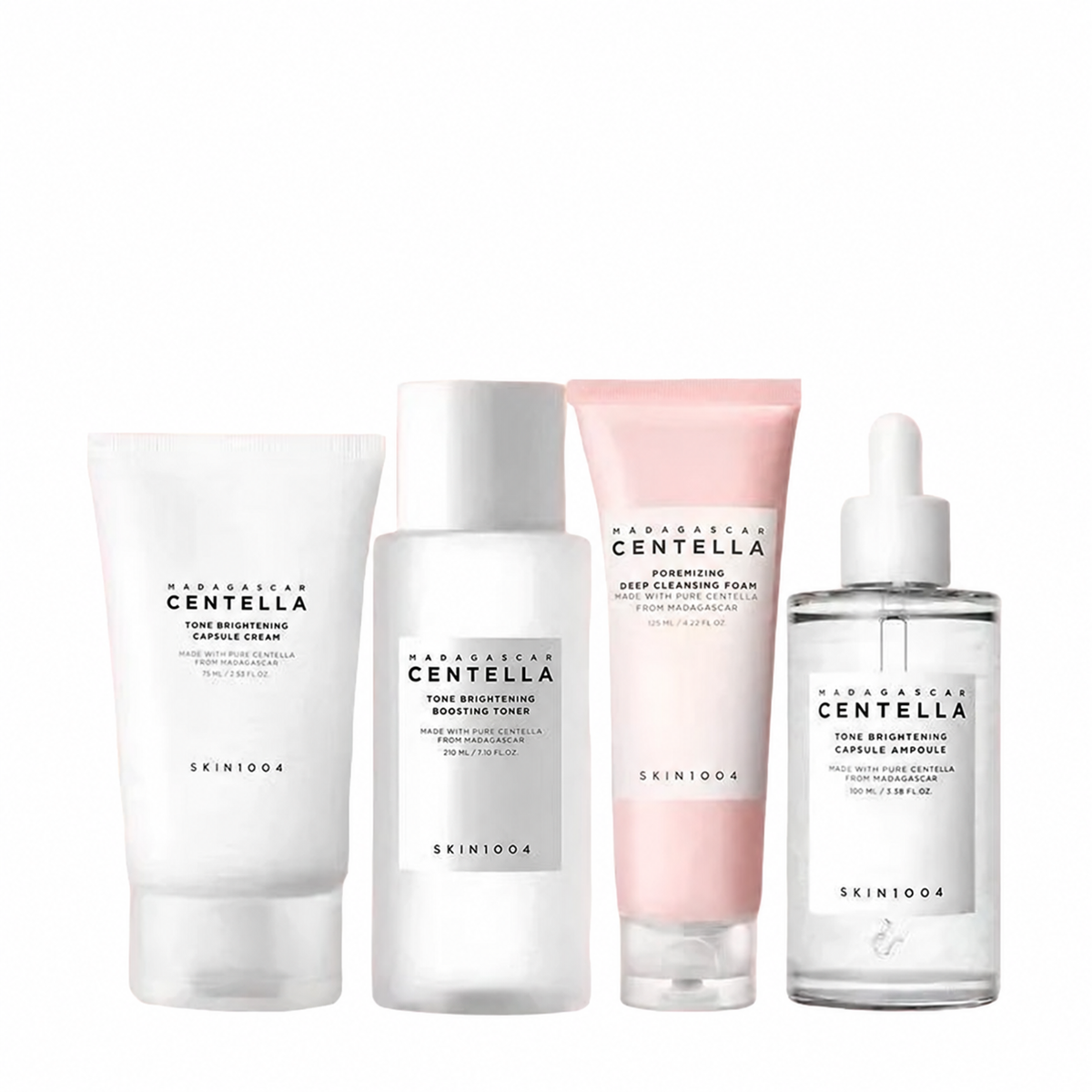 SKIN1004 Madagascar Centella Tone Brightening Routine – 4 Steps