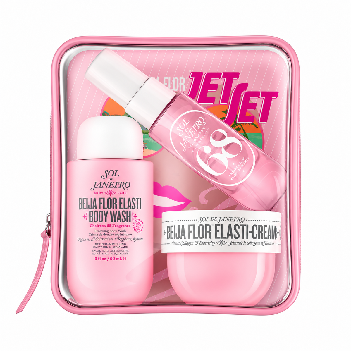 Sol de Janeiro Beija Flor Jet Set – Body Cream + Mist + Body Wash
