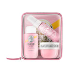 Sol de Janeiro Beija Flor Jet Set - Nourishing and Hydrating Body Cream, Perfume Mist, and Body Wash in Pink - Dewy Finish for All Skin Tones