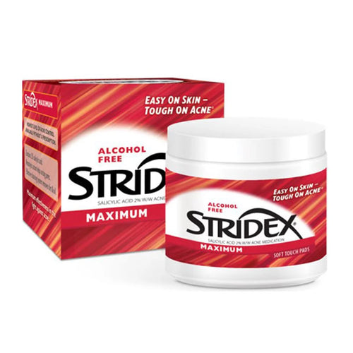 Stridex Maximum Single-Step Acne Control – 55 Pads