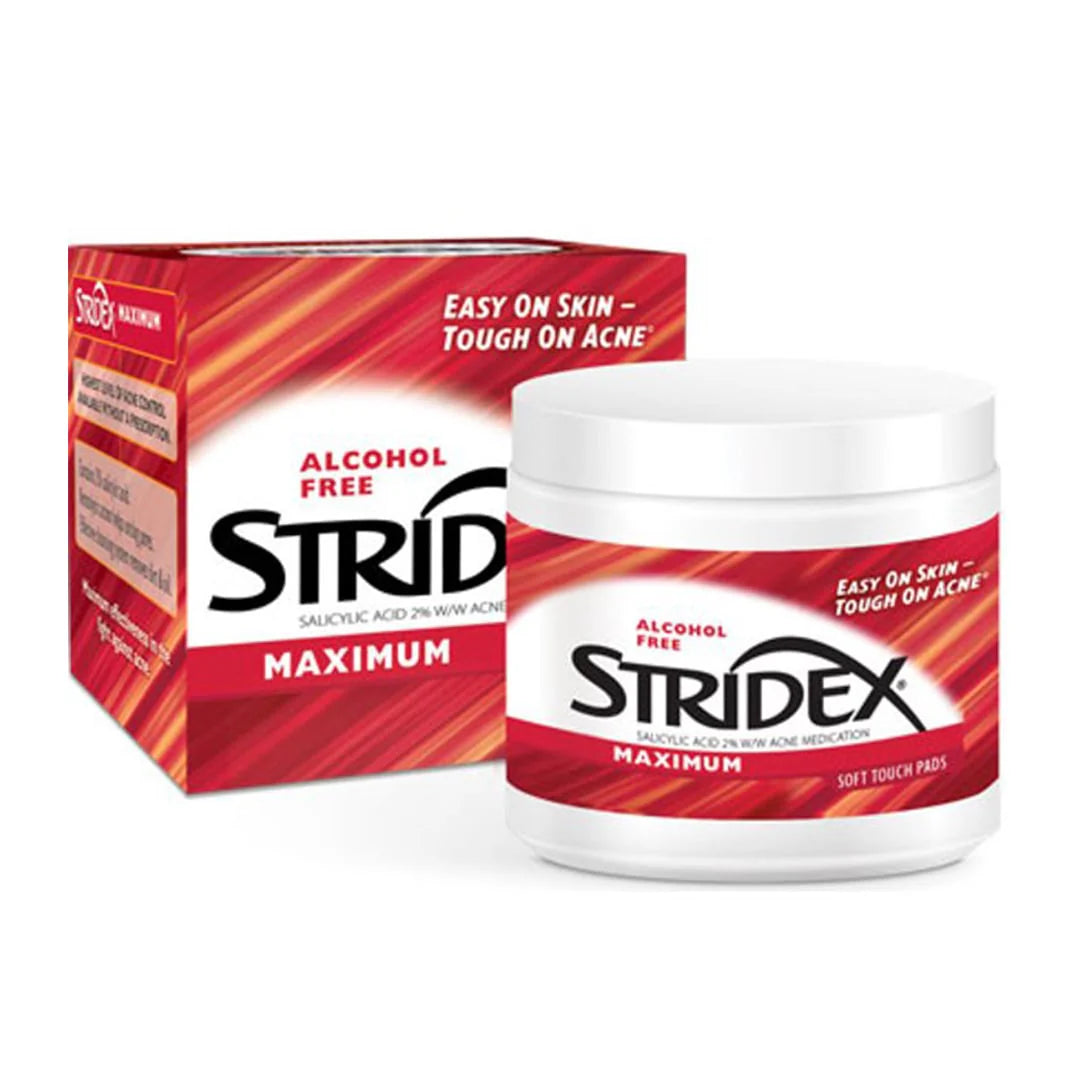 Stridex, Single-Step Acne Control, Maximum - 55 Soft Pad