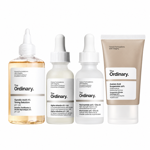 The Ordinary Melasma Set – Arbutin + Azelaic + Glycolic + Niacinamide