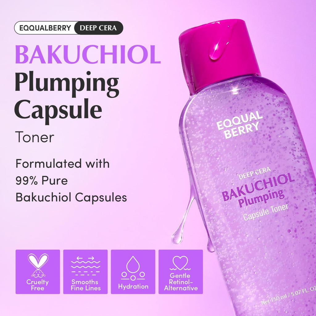 Eqqualberry Bakuchiol Plumping Toner | Anti-Aging & Firming