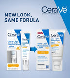 CeraVe Ultra-Light Moisturizing Lotion With Sunscreen 30 (For Normal to Dry Skin) 50 ml