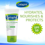 Cetaphil UVA/UVB Defense SPF 50+ for Face & Body - 50ml