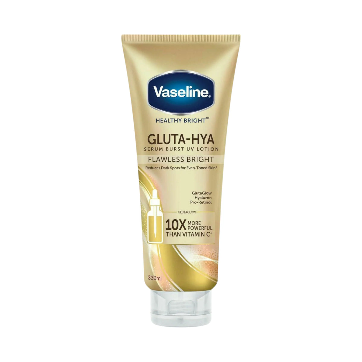Vaseline Gluta Healing Serum Boosting Lotion with Sunscreen 330ml