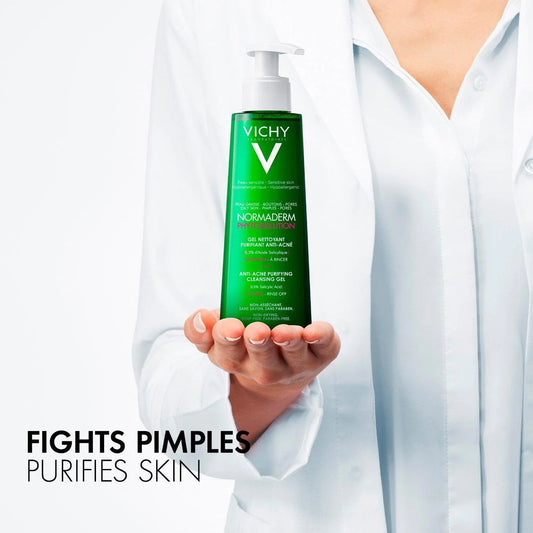 Vichy Normaderm Phytosolution Intensive Purifying Gel For Oily And Acne-Prone Skin 400 ml