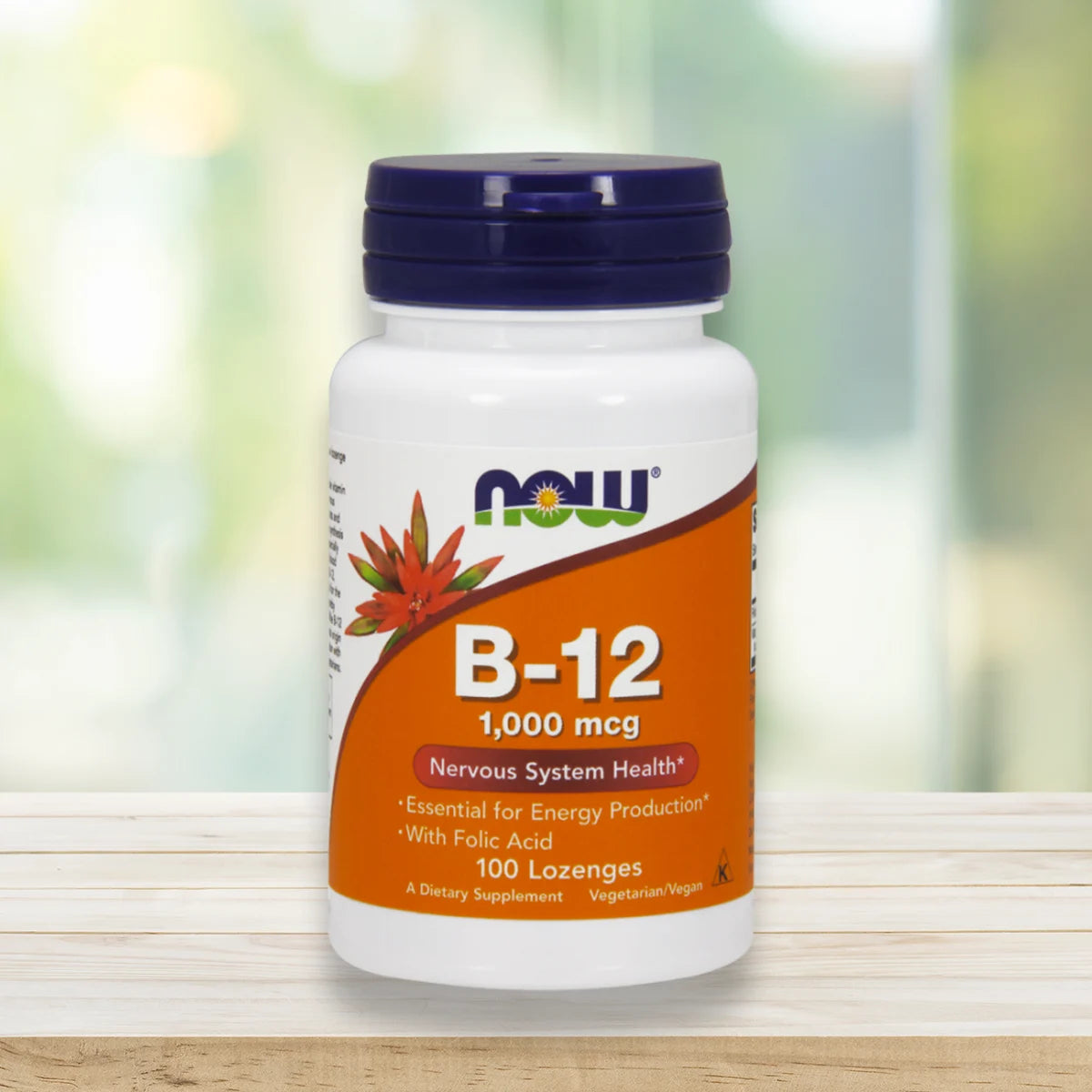 NOW Supplements, Vitamin B-12  (120 Chewable)