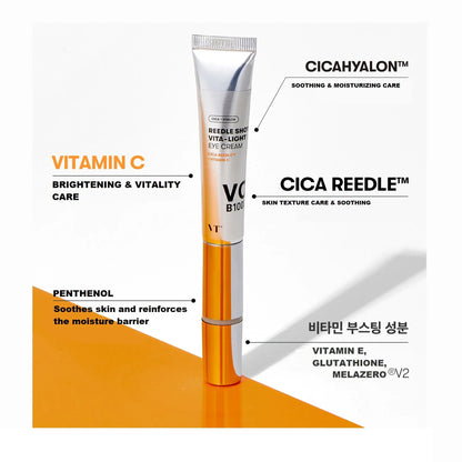 Brightening Eye Cream for Dark Circles – VT Cosmetics Reedle Shot Vita-Light Eye Cream