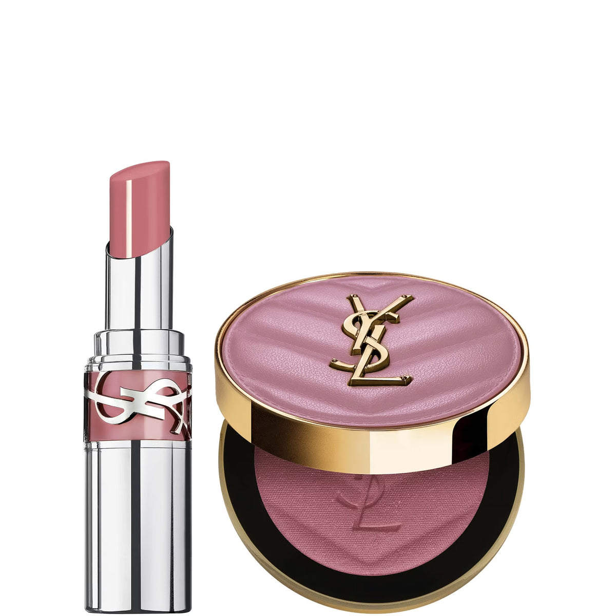 YSL Make Me Blush 44 + Loveshine Lipstick 44 Gift Set - image 2